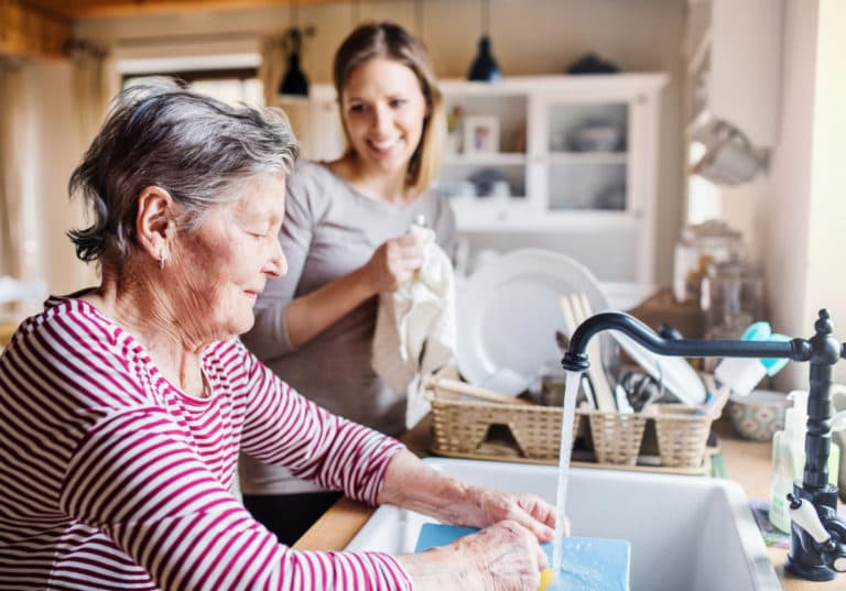 Aged care support at home